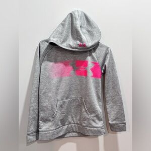 🛡️ Under Armour Girls ColdGear Hoodie Shirt - Polka Dot (Size YLG) 🛡️